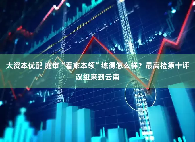大资本优配 庭审“看家本领”练得怎么样？最高检第十评议组来到云南