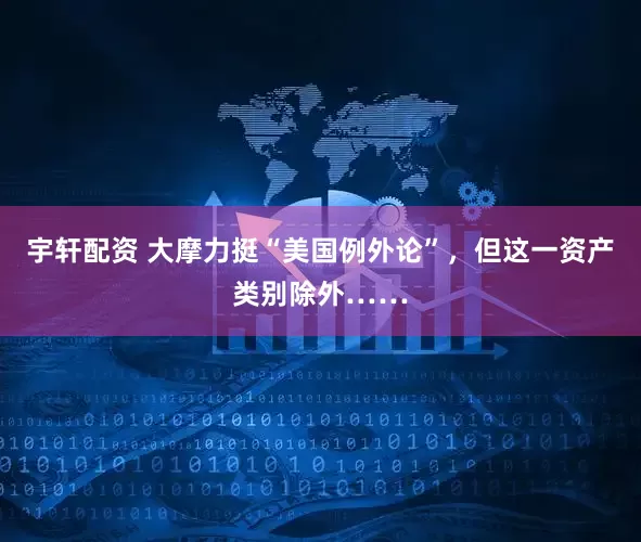 宇轩配资 大摩力挺“美国例外论”，但这一资产类别除外……