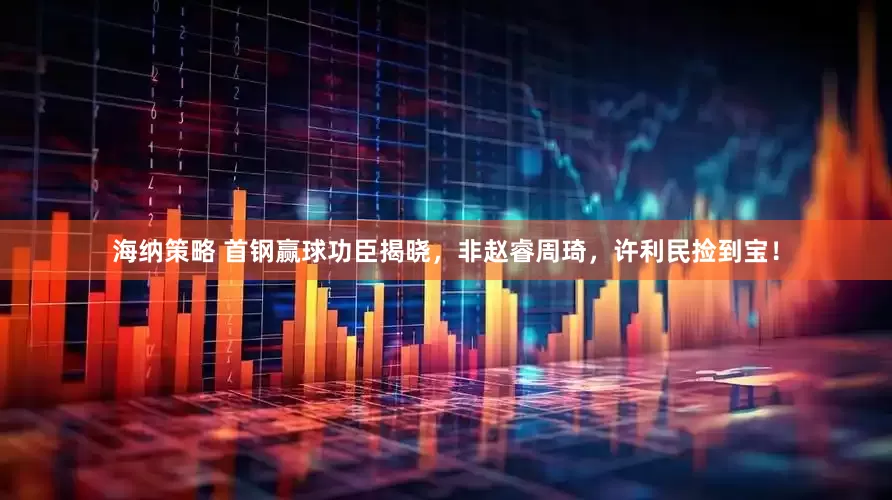 海纳策略 首钢赢球功臣揭晓，非赵睿周琦，许利民捡到宝！